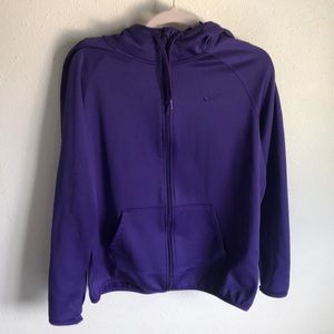 Large Purple Nike Hoodie